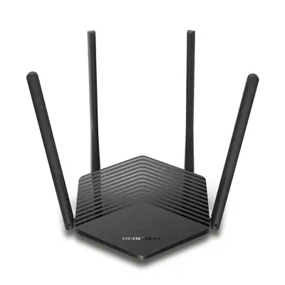 Mercusys MR60X routeur sans fil Gigabit Ethernet Bi-bande (2,4 GHz / 5 GHz) Noir - Routeur - visuel 1