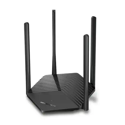 Mercusys MR60X routeur sans fil Gigabit Ethernet Bi-bande (2,4 GHz / 5 GHz) Noir - Routeur - visuel 2