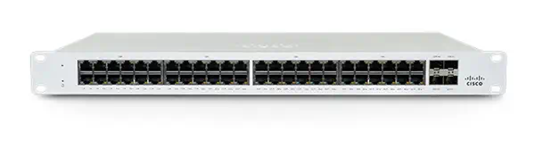 Cisco Meraki MS130-48 Géré L2 Gigabit Ethernet (10/100/1000) Connexion Ethernet, supportant l'alimen - Switchs et Hubs - visuel 1