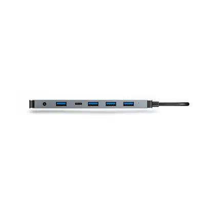 Urban Factory MHC70UF station d'accueil Avec fil USB 3.2 Gen 1 (3.1 Gen 1) Type-A + Type-C Gris - Switchs et Hubs - visuel 4