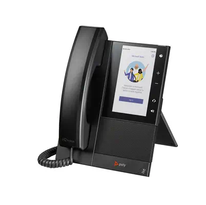 Téléphone multimédia professionnel Poly CCX 505 pour Microsoft Teams et compatible PoE - HP - Visioconférence - visuel 5