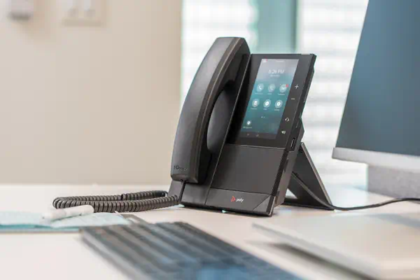Téléphone multimédia professionnel Poly CCX 505 pour Microsoft Teams et compatible PoE - HP - Visioconférence - visuel 3
