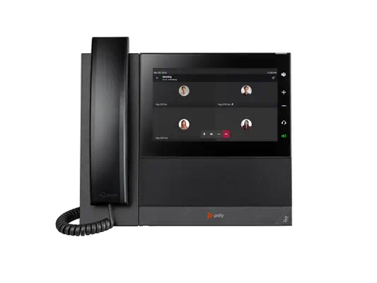 HP Poly CCX 600 Business Media Phone for Microsoft Teams and PoE-enabled - Visioconférence - visuel 2