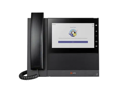 HP Poly CCX 600 Business Media Phone for Microsoft Teams and PoE-enabled - Visioconférence - visuel 4