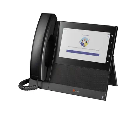 Téléphone multimédia professionnel Poly CCX 600 pour Microsoft Teams et compatible PoE - HP - Visioconférence - visuel 5