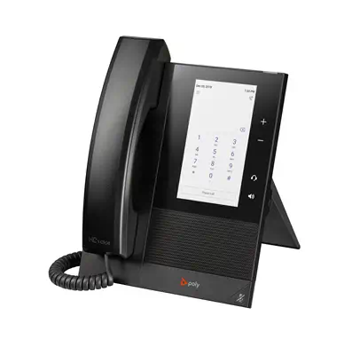 Téléphone multimédia professionnel Poly CCX 400 pour Microsoft Teams et compatible PoE - HP - Visioconférence - visuel 2