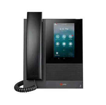Téléphone multimédia professionnel Poly CCX 400 avec Open SIP et compatible PoE offre