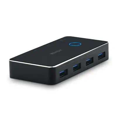 Lindy Switch de partage USB 3.0, 2 vers 4 - Switchs et Hubs - visuel 1