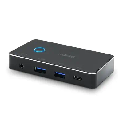 Lindy Switch de partage USB 3.0, 2 vers 4 - Switchs et Hubs - visuel 4