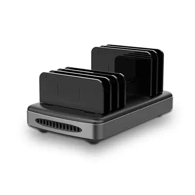 Lindy Station de Charge USB 6 ports, 160W - Stockage et Chargement - visuel 2