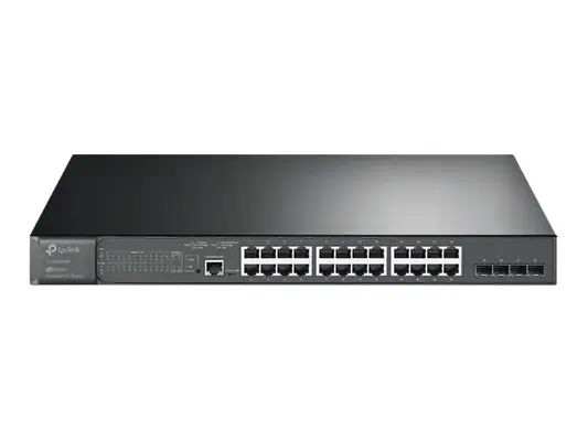 TP-LINK JetStream 28-Port Gigabit L2+ Managed Switch with 24-Port PoE+ - TP-Link - Switchs et Hubs - visuel 1