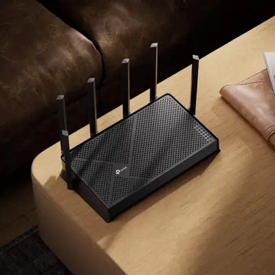 TP-Link Archer BE400 routeur sans fil 2.5 Gigabit Ethernet Bi-bande (2,4 GHz / 5 GHz) Noir - Routeur - visuel 5