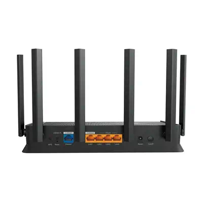 TP-Link Archer BE400 routeur sans fil 2.5 Gigabit Ethernet Bi-bande (2,4 GHz / 5 GHz) Noir - Routeur - visuel 3
