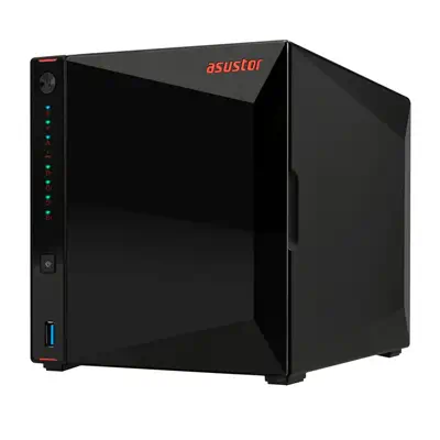 Asustor AS5404T serveur de stockage NAS Intel® Celeron® N5105 4 Go DDR4 0 To ADM Noir - Serveur NAS - visuel 5