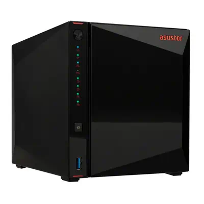 Asustor AS5404T serveur de stockage NAS Intel® Celeron® N5105 4 Go DDR4 0 To ADM Noir - Serveur NAS - visuel 2