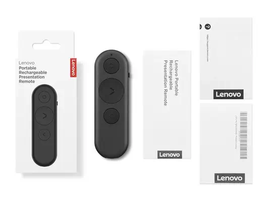 Lenovo 4XW1S62316 télécommande Bluetooth Universel Appuyez sur les boutons - Dispositif pointage - visuel 6