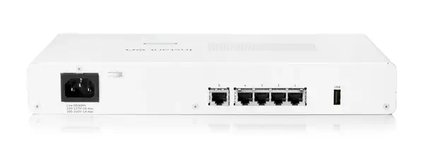 Networking Instant On Secure Gateway 5-port SmartRate 2.5G PoE+ 64W SG2505P - HP - Borne Wifi - visuel 2