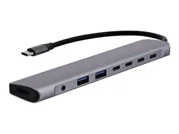 Offre TNB iClick 8in1 USB-C Hub - aluminum