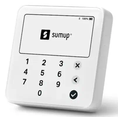 SumUp Solo lecteur de cartes à puce Intérieur & extérieur Batterie Wi-Fi + 3G Blanc - Accessoire Divers - visuel 3