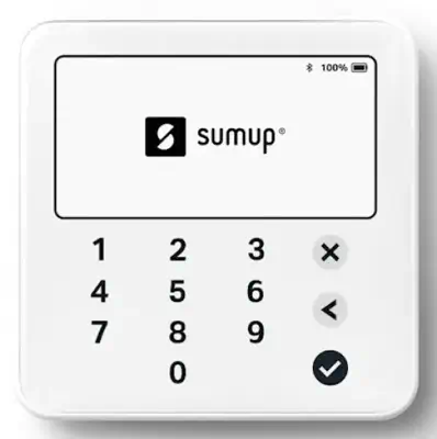 SumUp Solo lecteur de cartes à puce Intérieur & extérieur Batterie Wi-Fi + 3G Blanc - Accessoire Divers - visuel 4