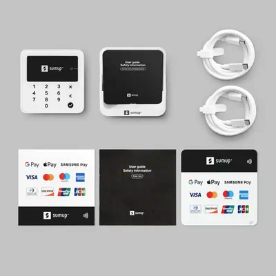 SumUp Solo Lite lecteur de cartes à puce Batterie Blanc - Accessoire Divers - visuel 7
