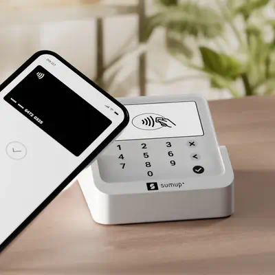 SumUp Solo Lite lecteur de cartes à puce Batterie Blanc - Accessoire Divers - visuel 5