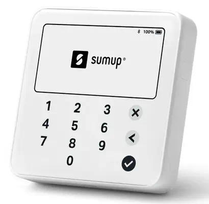 SumUp Solo Lite lecteur de cartes à puce Batterie Bluetooth Blanc - Accessoire Divers - visuel 2