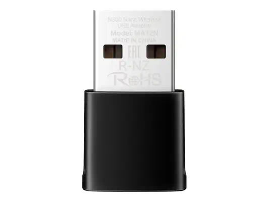 TP-LINK N300 Nano Wi-Fi USB Adapter 300 Mbps at 2.4 GHz Internal Antennas USB 2.0 Nano Size WPA3 - TP-Link - Carte Réseau - visuel 1