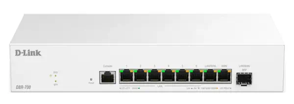 D-Link DBR-700 Routeur connecté 2.5 Gigabit Ethernet Blanc - Borne Wifi - visuel 1