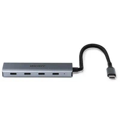 Lindy Hub USB 3.2 Gen 2 Type C 4 ports - Switchs et Hubs - visuel 2