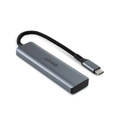 Lindy Hub USB 3.2 Gen 2 Type C 4 ports - Switchs et Hubs - visuel 5
