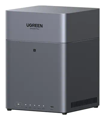Ugreen DH4300 Plus NAS Mini Tower 8 Go LPPDDR4X UGOS Pro Gris - UGREEN - Serveur NAS - visuel 1