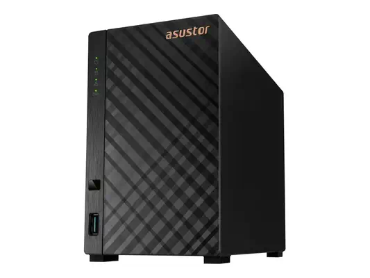 ASUSTOR DRIVESTOR 2 GEN 2 - AS1202T - NAS 2 baies - Realtek RTD1619B Quad-Core - 1Go DDR4 - 2.5GbE - - Asus - Serveur NAS - visuel 1
