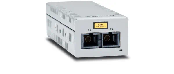 Allied Telesis DMC1000/SC convertisseur de support réseau 1000 Mbit/s 850 nm Multimode Gris - Carte Réseau - visuel 1