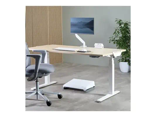 FELLOWES PRISE POUR BUREAU ÉLECTRIQUE TYPE E - BLANC Équipé de 1 x prise de courant 230v 1 x port US - Fellowes - Accessoire Onduleur - visuel 6