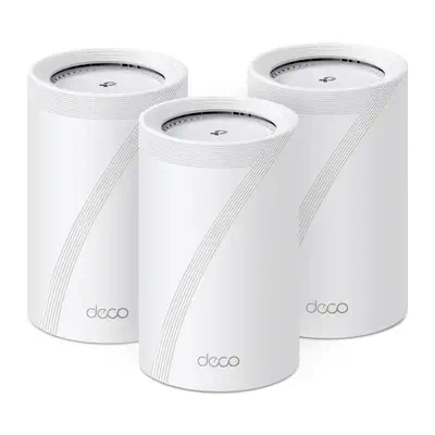 TP-Link Deco BE68 (3-pack) Tri-bande (2,4 GHz / 5 GHz / 6 GHz) Wi-Fi 7 (802.11be) Blanc Interne - Routeur - visuel 1
