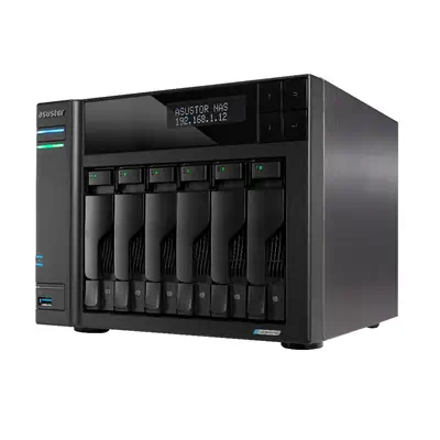 Asustor LOCKERSTOR 6 Gen2 NAS Bureau Intel® Celeron® N5105 8 Go DDR4 HDD ADM Noir - Serveur NAS - visuel 5