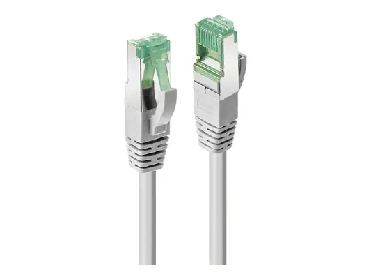 LINDY 1.5m Cat.6A S/FTP GRS TPE Network Cable Grey - Lindy - Câble RJ et Fibre optique - visuel 2