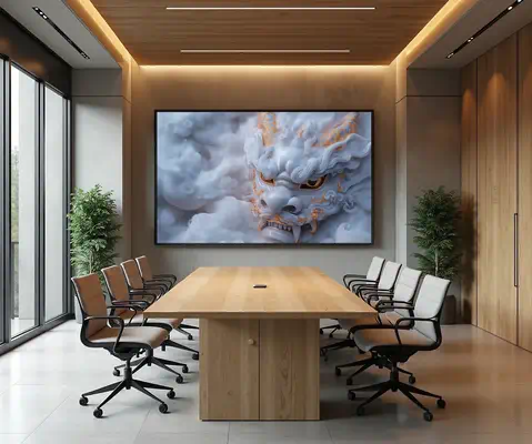 JAPANNEXT JN-IPS430UHD60F écran plat de PC 109,2 cm (43") 3840 x 2160 pixels 4K Ultra HD LCD Noir - Affichage dynamique - visuel 8