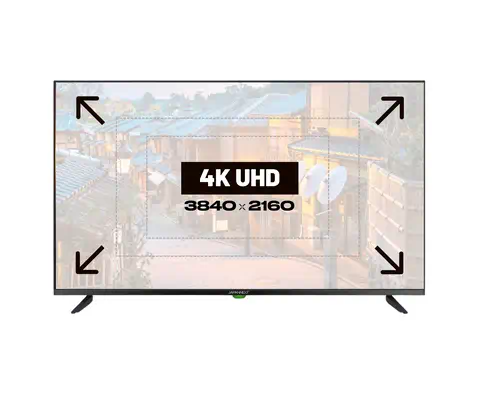 JAPANNEXT JN-IPS430UHD60F écran plat de PC 109,2 cm (43") 3840 x 2160 pixels 4K Ultra HD LCD Noir - Affichage dynamique - visuel 10