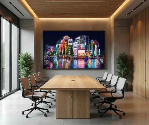 JAPANNEXT JN-IPS500UHD60F écran plat de PC 127 cm (50") 3840 x 2160 pixels 4K Ultra HD Noir - Affichage dynamique - visuel 7