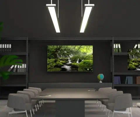 JAPANNEXT JN-IPS550UHD60F écran plat de PC 139,7 cm (55") 3840 x 2160 pixels 4K Ultra HD LCD Noir - Affichage dynamique - visuel 6