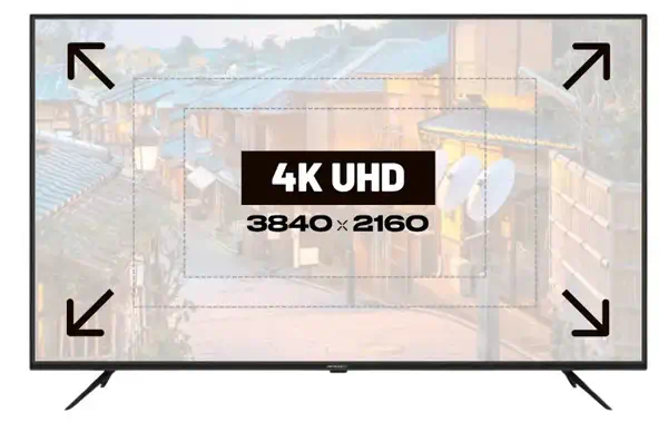 JAPANNEXT JN-IPS550UHD60F écran plat de PC 139,7 cm (55") 3840 x 2160 pixels 4K Ultra HD LCD Noir - Affichage dynamique - visuel 10