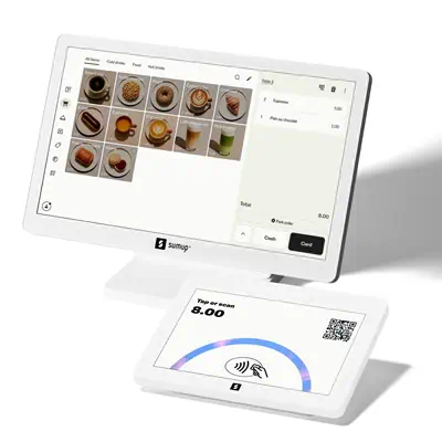 SumUp POS Lite 2.0 2 GHz Tout-en-un 33,8 cm (13.3") 1920 x 1080 pixels Blanc - Ordinateur de bureau - visuel 3