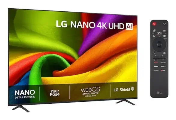 LG NANO 4K UHD AI 85NU850B6LA 2,16 m (85") 4K Ultra HD Smart TV Wifi Noir - Ecran TV - visuel 2