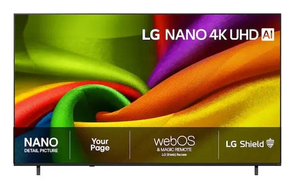 LG NANO 4K UHD AI 85NU850B6LA 2,16 m (85") 4K Ultra HD Smart TV Wifi Noir - Ecran TV - visuel 1