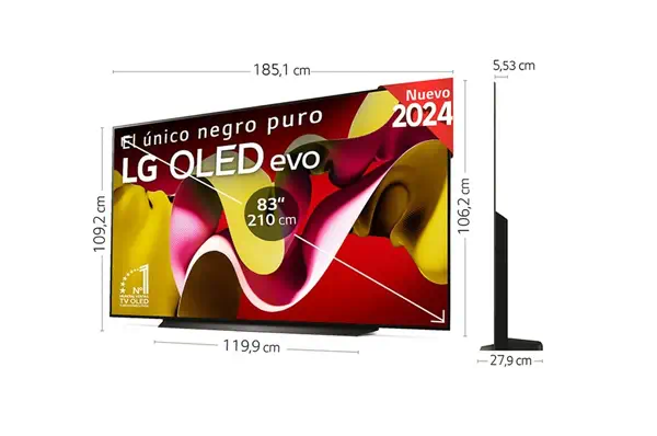 LG OLED OLED83C44LA TV 2,11 m (83") 4K Ultra HD Smart TV Wifi Marron - Ecran TV - visuel 2