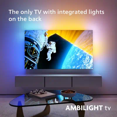 Philips 48OLED809/12 TV 121,9 cm (48") 4K Ultra HD Smart TV Wifi Gris - Ecran TV - visuel 4