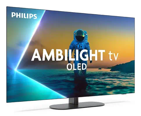 Philips Ambilight 48OLED810/12 TV 121,9 cm (48") 4K Ultra HD Smart TV Wifi Gris - Ecran TV - visuel 3