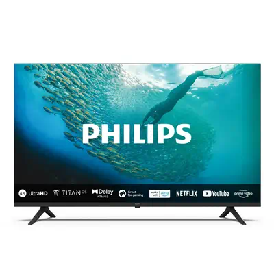 Philips 50PUS7009/12 TV 127 cm (50") 4K Ultra HD Smart TV Wifi Chrome - Ecran TV - visuel 1